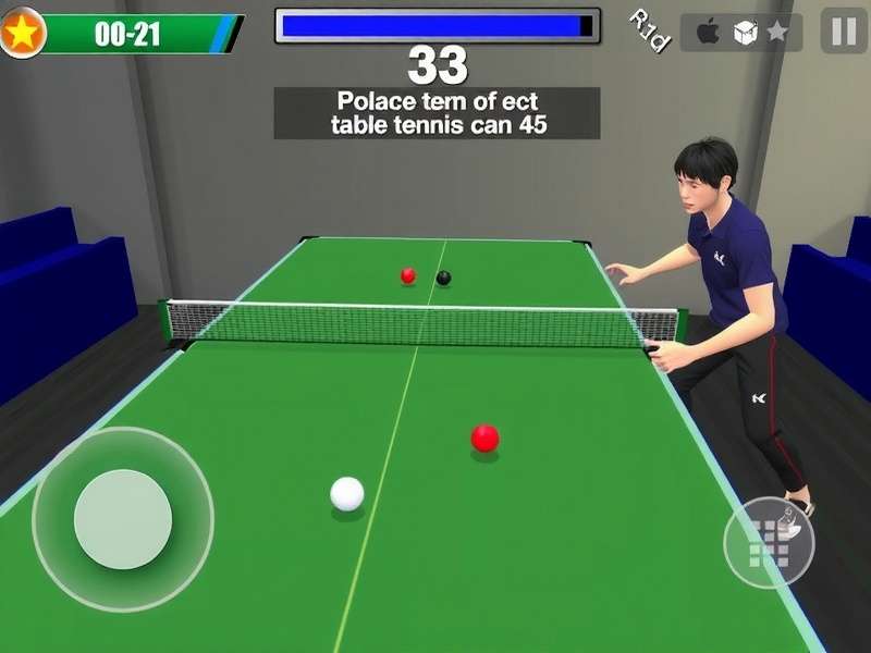 Supreme Table Tennis Frenzy Gameplay